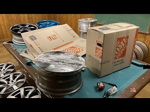 Custom Boxes for Shipping Wheels by Modifying Home Depot Boxes