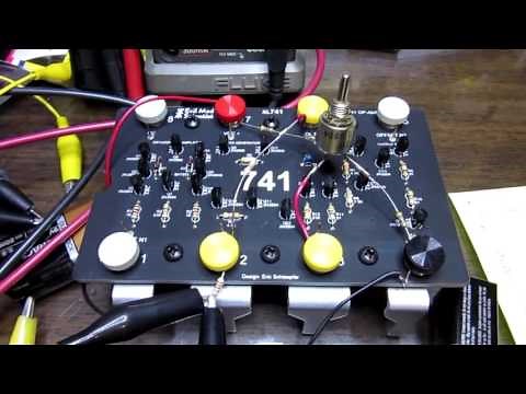 Building the "XL741" Discrete 741 Op Amp Kit