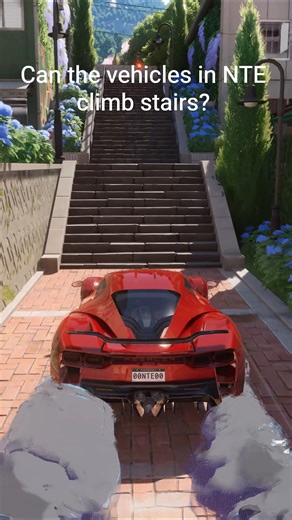 Can the vehicles in NTE climb stairs? #NevernessToEverness #shorts