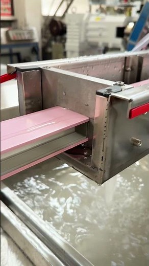 Two layers pvc profile manufacturing process / pvc profile production line #extrusion #machine