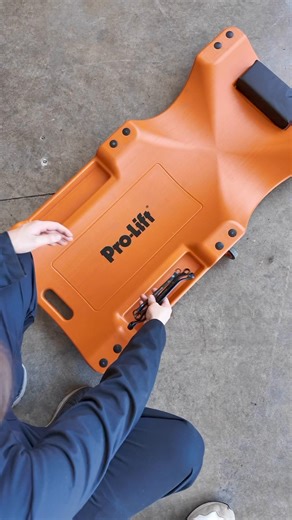 3.6K views · 42 reactions | Our Pro-Lift 40-inch Creeper ️ has convenient side compartments for easy access to tools while working! It features six swivel casters  for easy maneuverability and can hold up to 350 pounds ️. You can get yours today at goprolift.com. Item Number: ‎PL6400 ✨ | ProLift | Facebook