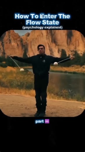 FLOWSTATE ? here's how it works!#flowstate #psychology #psycholgyfacts