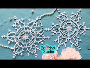 Royal Snowflake Crochet Tutorial — Elegant Lace Pattern Step by Step