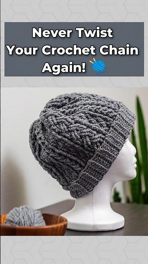 Never Twist Your Crochet Chain Again