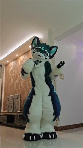【Fursuit Dance】Sanwenyu (没有芥末的三文鱼qwq) - Dengshenmejun '鸳鸯戏 (Dj哈市小鹏版)'