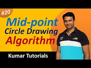 Midpoint Circle Drawing Algorithm | Computer Graphics | Kumar Tutorials