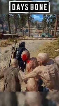 Fighting Through Hundreds of Freakers #daysgone #shorts