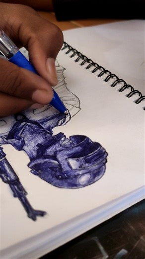 PUBG pen sketch 🤩#‪@PRASSDrawing‬ _#pendrawing _#sketchart _#PUBG_#shorts