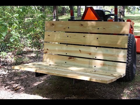 Compact Utility Tractor 3 Point Carry All