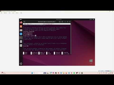 Cara Menginstall Linux Ubuntu dan Menyambungkan FTP Server