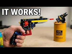 Working LEGO REVOLVER in action
