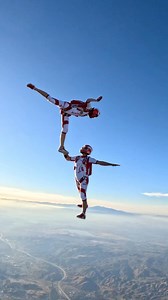AirWax FreeFly is all about pushing boundaries, showing off their creativity, and putting themselves to the test with moves no one’s even named yet. 🤘 They don’t just fly, they create. 🪂 🪂 Greg Crozier and Karine Joly 📹 Roman FlyCam 📍 Skydive Elsinore #SkydiveMag #Skydiving #FreeFly #UPT #CYPRES | Skydive Mag