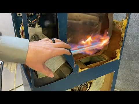 Standing Pilot gas furnace operation and dismantling