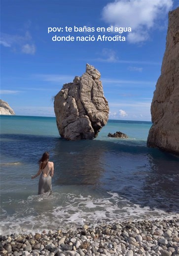 El lugar de nacimiento de Afrodita y su magia