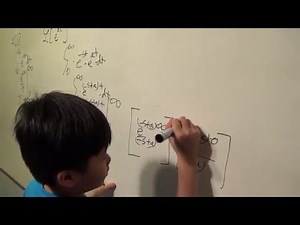 10 year old calculus Kids deriving Laplace Transform equations | e^(at) and 1