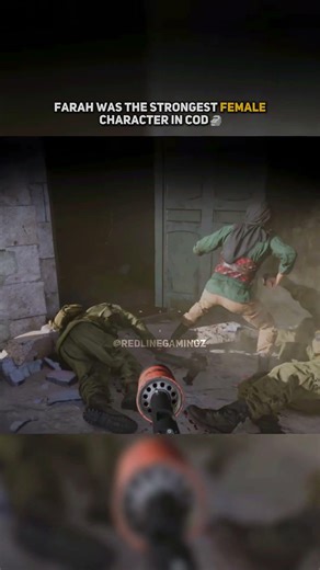 Farah Was The Strongest Female Character in Cod #shorts #gaming
