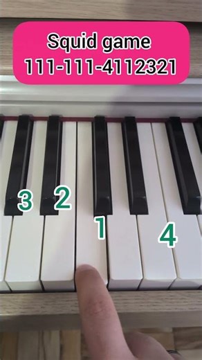 Squid Game Piano Tutorial | Easy & Slow | Learn Step by Step