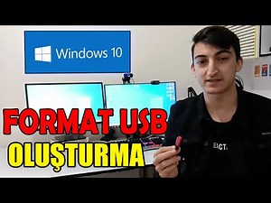 Format Usb si Hazırlama Windows 10 | 2022 Güncel