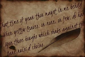 Analyzing William Shakespeare's "Sonnet 73"