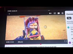 Zootopia 2 Finnick saying toot toot