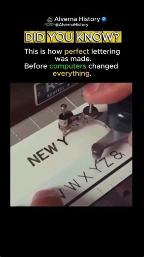 How Engineers Wrote Before Computers 🤯 #history #historytok #historia #facts #historyshorts #shorts