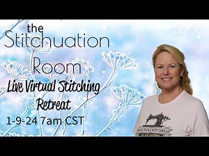Cut Fabric on the ScanNCut! The Stitchuation Room, 1-9-24 7am CST