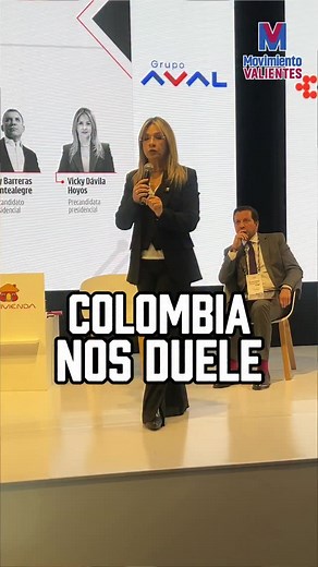 Está en juego el futuro de Colombia. Es el todo o nada. Y esta vez, los valientes no vamos a quedarnos mirando: vamos a recuperarlo. #vickydávila #colombia #colombiaconvicky | Vicky Davila