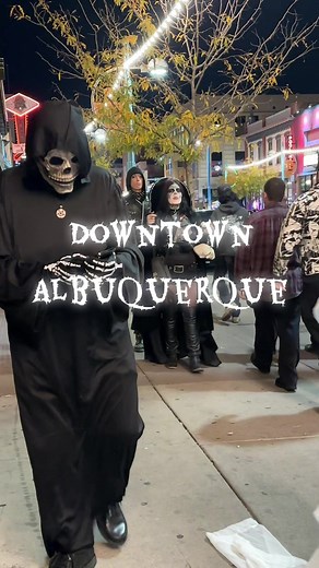 Halloween Festivities in Downtown Albuquerque