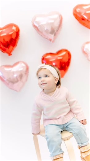 Daniela Zapata | Virginia Wedding Photographer on Instagram: "Valentine’s Day Mini Sessions are here 💘 I’m hosting a limited number of studio minis for kids just in time for Valentine’s Day! Perfect for cards, gifts, and those “how did they get so big?” moments. ✨ 15-minute session 📸 Only $190 with 5 Images Included 🤍 Cozy studio setup in Old Town Alexandria 💌 Red + pink heart backdrop Spots are limited and will go fast. Booking link in bio 💕 Best for children & siblings"