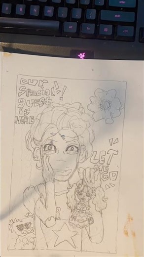 Lily Love-braids Fan art! #dontflop #art #makemefamous #popular #fyp #poppyplaytime