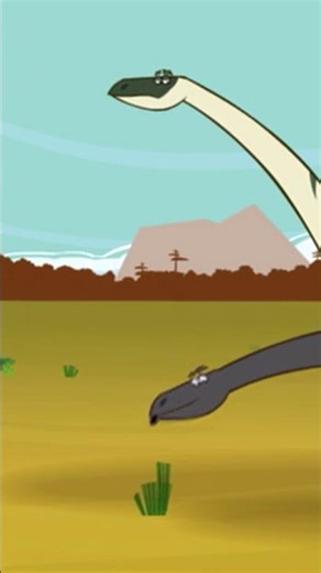 Journey with Supersaurus 🦕 #dinosaurcartoon #shorts #shortsfeed