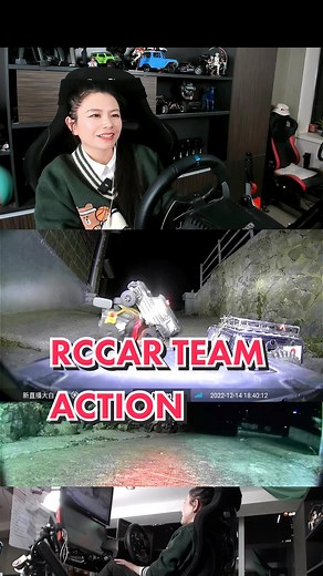 #rccar team action.#cloudrc