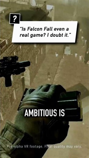 Is this even a real game? #falconfall