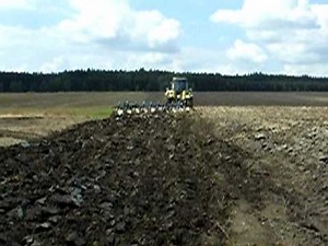 PB400 Ploughing at speed