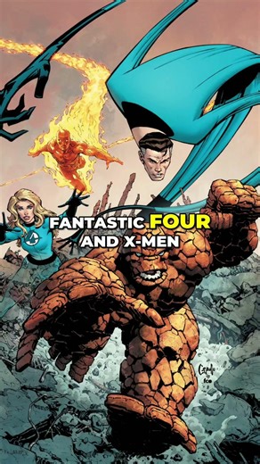 X-Men and Fantastic Four Comic Writing Comparison #marvel #debate #ranking #shorts