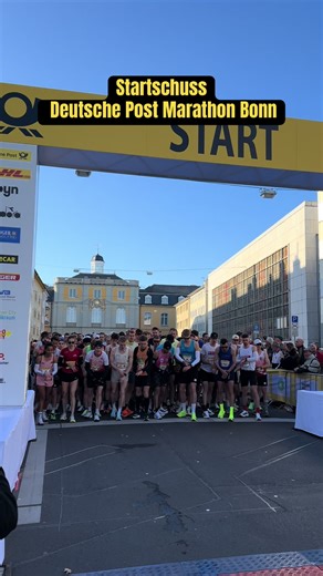 Deutsche Post Marathon Bonn 2025: 10.000 Läufer am Start!