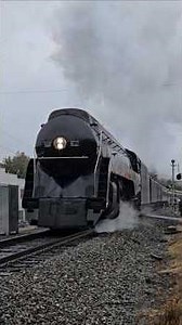 N&W #611 Arrives in Staunton, VA at Stuart rd on September 27th 2025