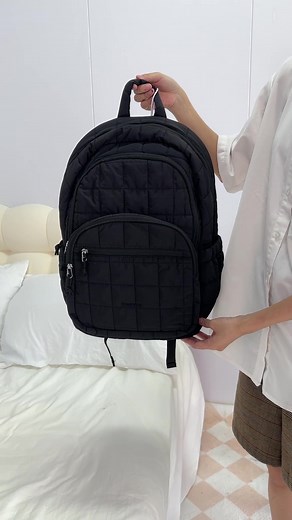 My beloved Bagsmart restock now!👋Its so cute and high quality 🔑Can hold in 15,6inch laptop💕#bagsmart #packwithme #bagshare #backpack #backtoschool #schoolbag #fashion