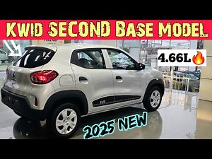 2025 New Renault KWID AMT Review🔥 Kwid Second Base Model GST Benefit ✅️#kwid2025 #renaultkwid