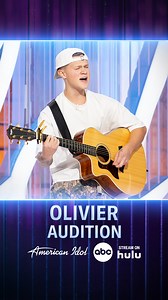 Olivier Bergeron sings Jelly Roll's "Save Me" and earns a golden ticket! #americanidol | American Idol