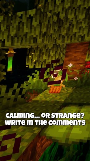 This Tiny Plant Is Hypnotizing Me 🌿#minecraft #ambientmusic