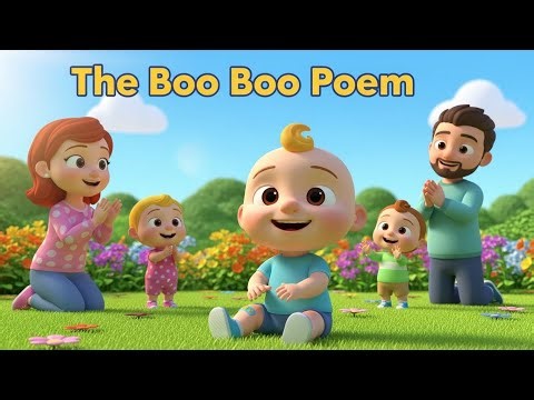 The Boo Boo Poem | Cartoonix World 04 Nursery Rhymes & Kids Songs