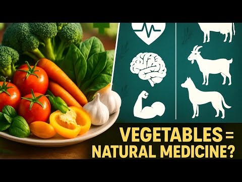 Vegetables Explained: Health Benefits, Medicinal Uses & Animal Nutrition | Complete Guide