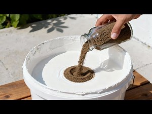 with just sand and cheap wall paint, millions of people don't believe in this great idea