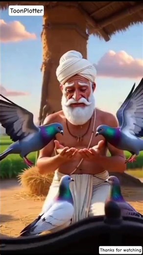 lesson : harmony with nature #animetoons #ai