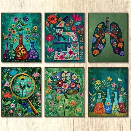 Science Posters Science Classroom Decor Science Art Biology Poster Science Decor Science Prints Science Lover Gift Colorful Bulletin Board - Etsy