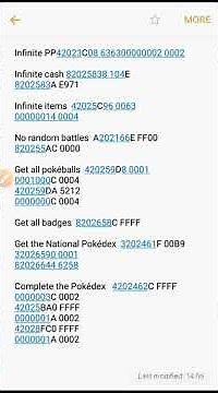 pokemon fire red gba cheat code
