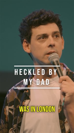 When your parents support you but also make it hard for you… #ukcomedy #standup #britishhumour #comedian