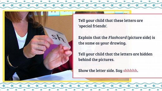 Some sounds taught in Read Write Inc. Phonics are made up of two letters, e.g. 'sh' - these are called 'digraphs'. This video tutorial shows you how to help your child read the digraphs at home. | Ruth Miskin Training