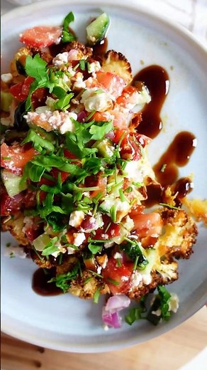 Einfache Beilage zum abnehmen - Blumenkohl Steaks 😍✨💖 #rezept #lowcarb